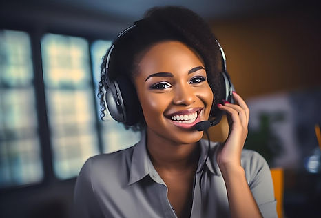 Help Centre - Support agent with headset