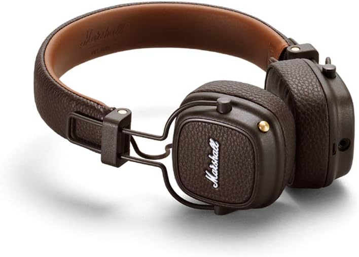 Marshall Major IV brown cuffie hi-fi over ear AUX e bluetooth