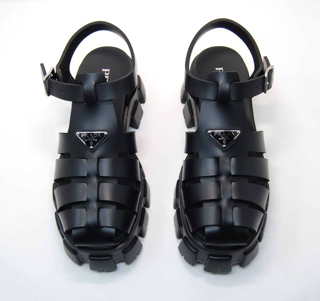 Fashion :: Prada Monolith Foam Rubber Sandals